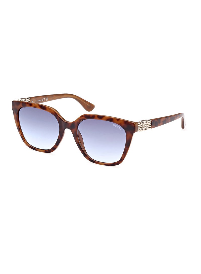 GUESS Cat Eye Shape Sunglasses For Women GU787053W55 - Image 1
